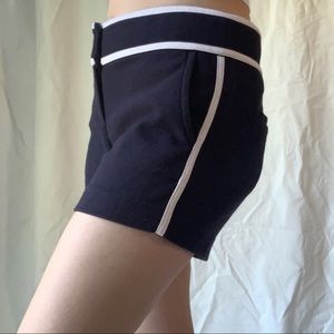 Ann Taylor Navy Tuxedo Shorts